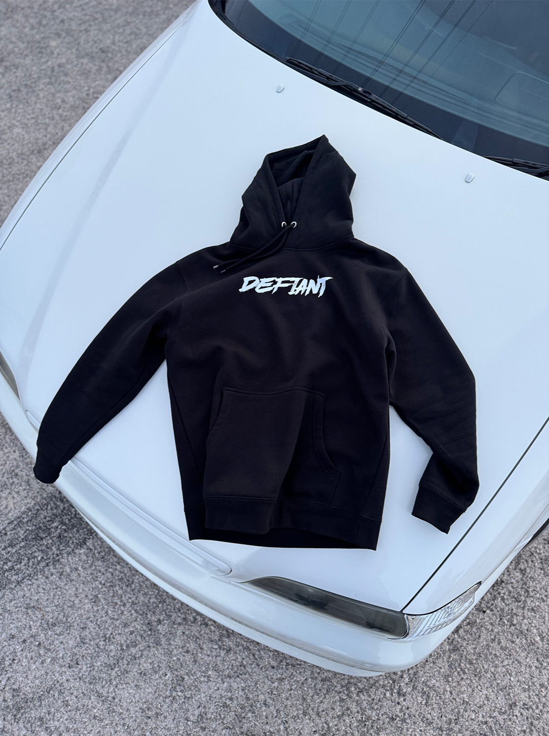 Defiant Skull Hoodie